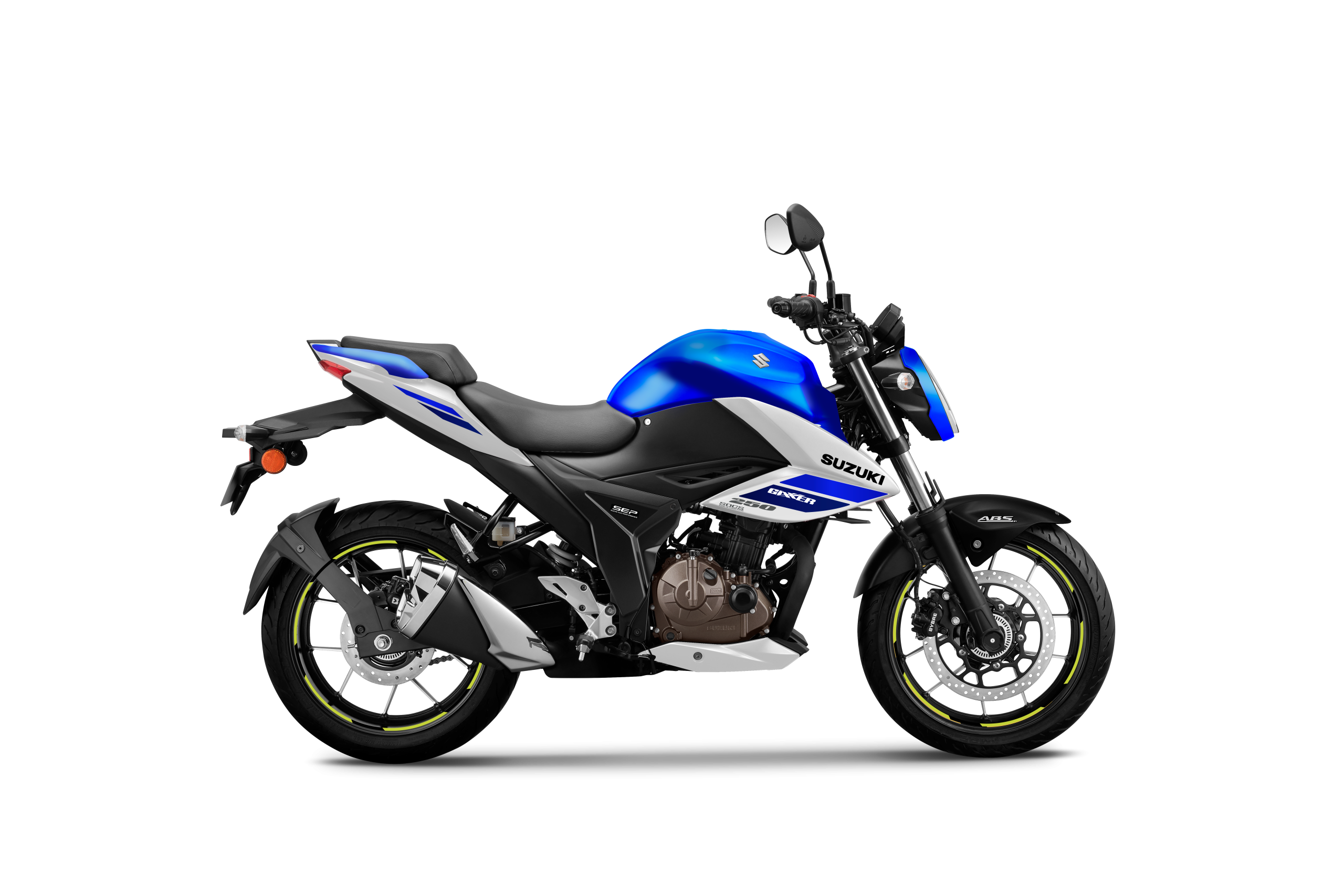 GIXXER 250 NAKED BLANCA